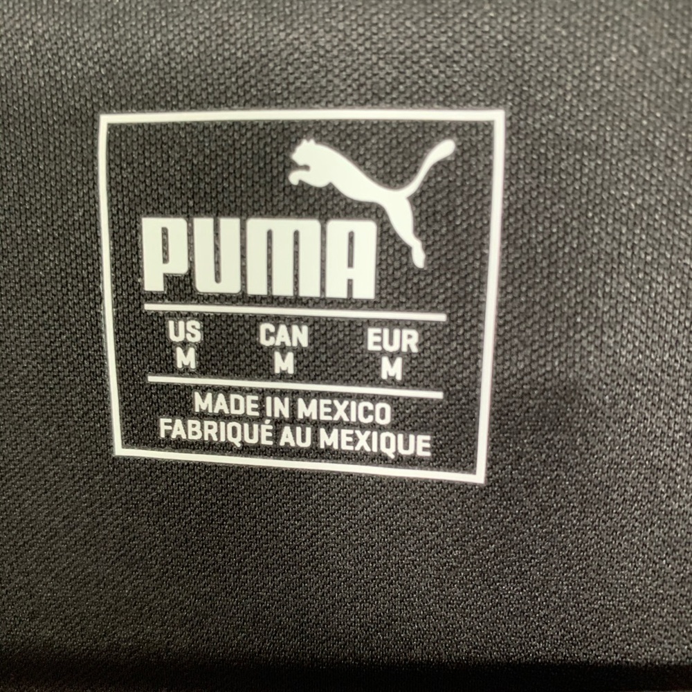 Puma Acid Bleach Striped Soccer Jersey #10 black - Picture 5 of 12